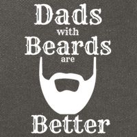 Dads With Beards Are Better Gift For Dads With Beards Gift Cotton Canvas Backpack