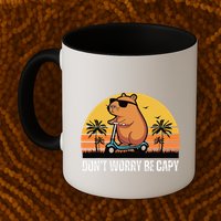 Don’T Worry Be Capy Cute Capybara Gift Mug