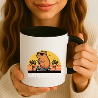 Don’T Worry Be Capy Cute Capybara Gift Mug