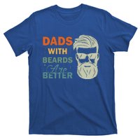 Dads with Beards are Better Vintage Funny Father's Day Joke T-Shirt