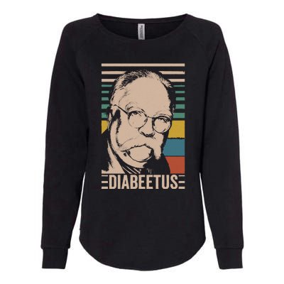 Diabeetus Wilford Brimley Vintage Style Design Womens California Wash Sweatshirt