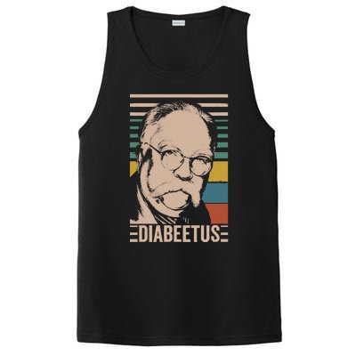 Diabeetus Wilford Brimley Vintage Style Design PosiCharge Competitor Tank