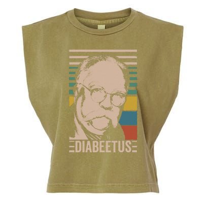 Diabeetus Wilford Brimley Vintage Style Design Garment-Dyed Women's Muscle Tee