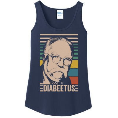 Diabeetus Wilford Brimley Vintage Style Design Ladies Essential Tank