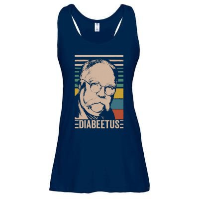 Diabeetus Wilford Brimley Vintage Style Design Ladies Essential Flowy Tank