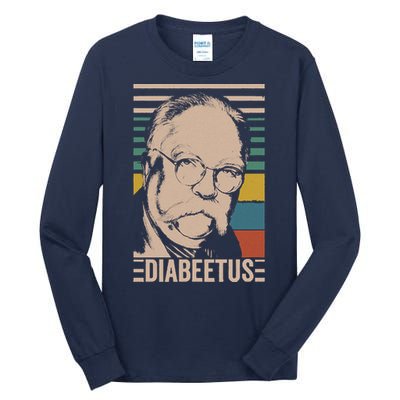 Diabeetus Wilford Brimley Vintage Style Design Tall Long Sleeve T-Shirt