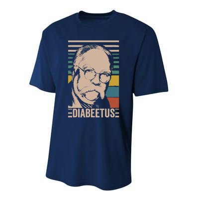 Diabeetus Wilford Brimley Vintage Style Design Performance Sprint T-Shirt