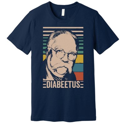 Diabeetus Wilford Brimley Vintage Style Design Premium T-Shirt