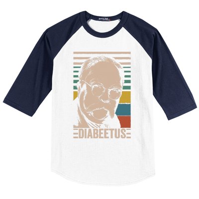 Diabeetus Wilford Brimley Vintage Style Design Baseball Sleeve Shirt