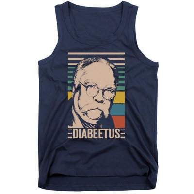 Diabeetus Wilford Brimley Vintage Style Design Tank Top