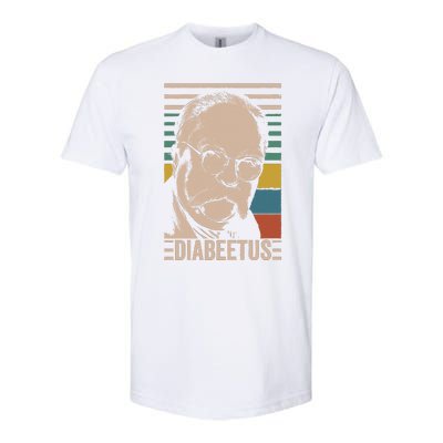 Diabeetus Wilford Brimley Vintage Style Design Softstyle CVC T-Shirt