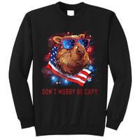 Dont Worry Be Capy Capybara Sweatshirt