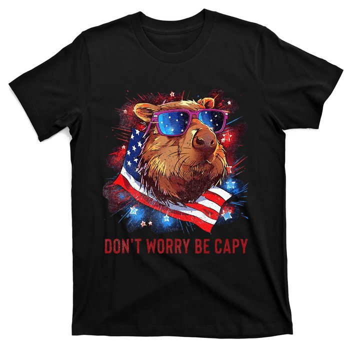 Dont Worry Be Capy Capybara T-Shirt