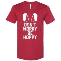 DonT Worry Be Hoppy V-Neck T-Shirt