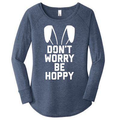 DonT Worry Be Hoppy Women's Perfect Tri Tunic Long Sleeve Shirt