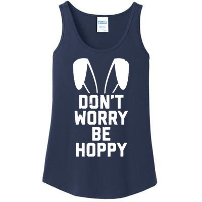 DonT Worry Be Hoppy Ladies Essential Tank