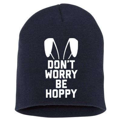 DonT Worry Be Hoppy Short Acrylic Beanie