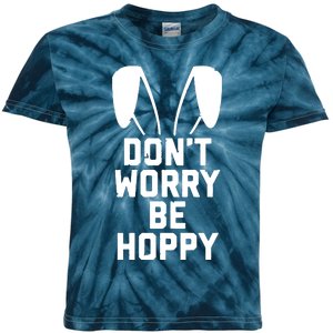 DonT Worry Be Hoppy Kids Tie-Dye T-Shirt