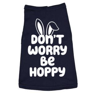 Don't Worry Be Hoppy Easter Bunny Holiday Doggie Tank