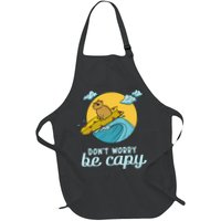 Don't Worry Be Capy Rodent South American Capybara Apron