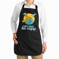 Don't Worry Be Capy Rodent South American Capybara Apron