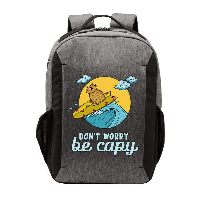 Don't Worry Be Capy Rodent South American Capybara Vector Backpack