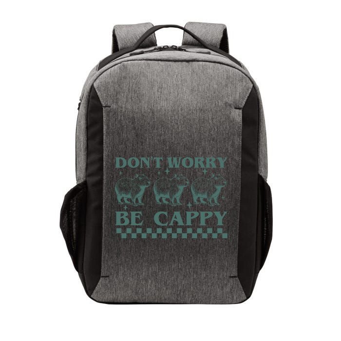 DonT Worry Be Cappy Funny Capybara Vector Backpack