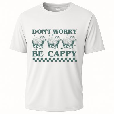 DonT Worry Be Cappy Funny Capybara Performance Shirt
