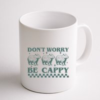 DonT Worry Be Cappy Funny Capybara Mug