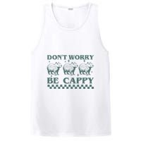 DonT Worry Be Cappy Funny Capybara PosiCharge Competitor Tank