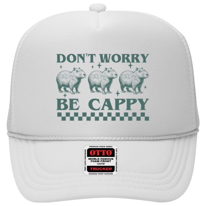 DonT Worry Be Cappy Funny Capybara Hat