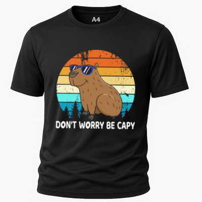 DonT Worry Be Capy Distressed Capybara Styles Animal Lover Performance Shirt