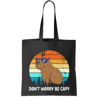 DonT Worry Be Capy Distressed Capybara Styles Animal Lover Bag