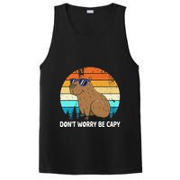 DonT Worry Be Capy Distressed Capybara Styles Animal Lover PosiCharge Competitor Tank