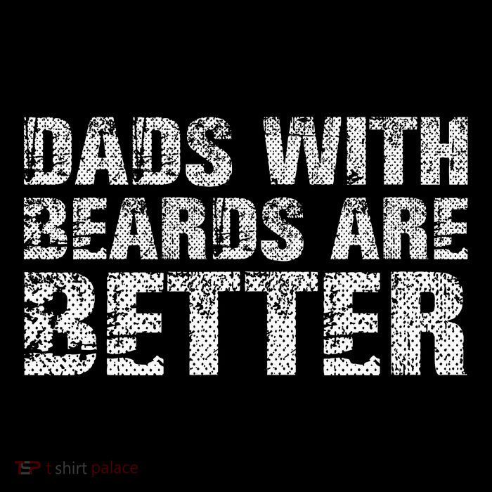 Dads with Beards are Better Fun Bearded Papa Gift Father Day Flatbill Hat