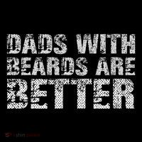 Dads with Beards are Better Fun Bearded Papa Gift Father Day 16 in Basic Backpack