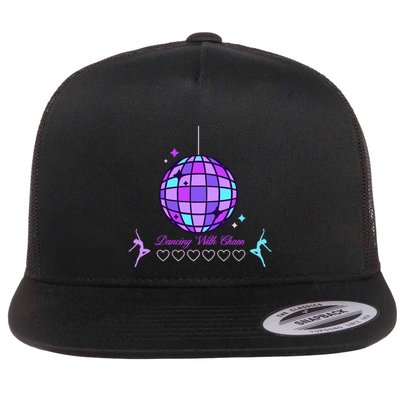 Dancing With Chaos Flat Bill Trucker Hat