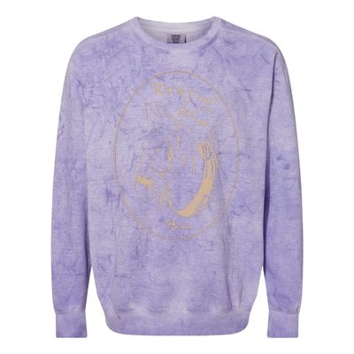 Desert Walktyler Childers Mule Portrait Colorblast Crewneck Sweatshirt