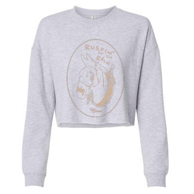 Desert Walktyler Childers Mule Portrait Cropped Pullover Crew