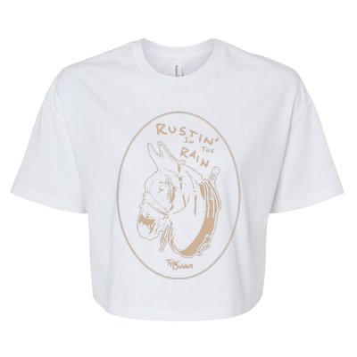 Desert Walktyler Childers Mule Portrait Bella+Canvas Jersey Crop Tee