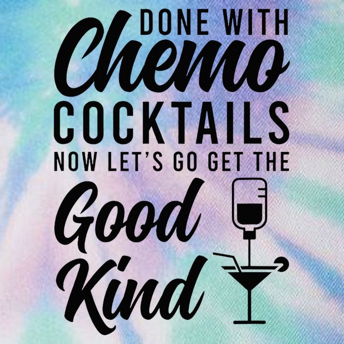 Done With Chemo Survivor Last Day Of Chemo End Of Chemo Legacy Tie Dye Trucker Hat