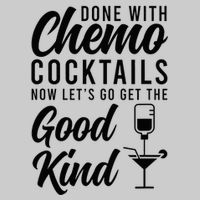 Done With Chemo Survivor Last Day Of Chemo End Of Chemo Tie-Dye T-Shirt