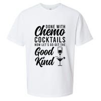 Done With Chemo Survivor Last Day Of Chemo End Of Chemo Sueded Cloud Jersey T-Shirt