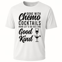 Done With Chemo Survivor Last Day Of Chemo End Of Chemo Performance Shirt