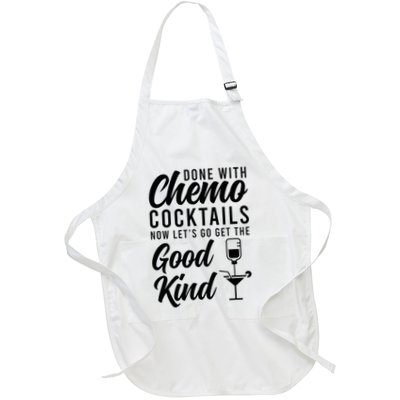Done With Chemo Survivor Last Day Of Chemo End Of Chemo Apron