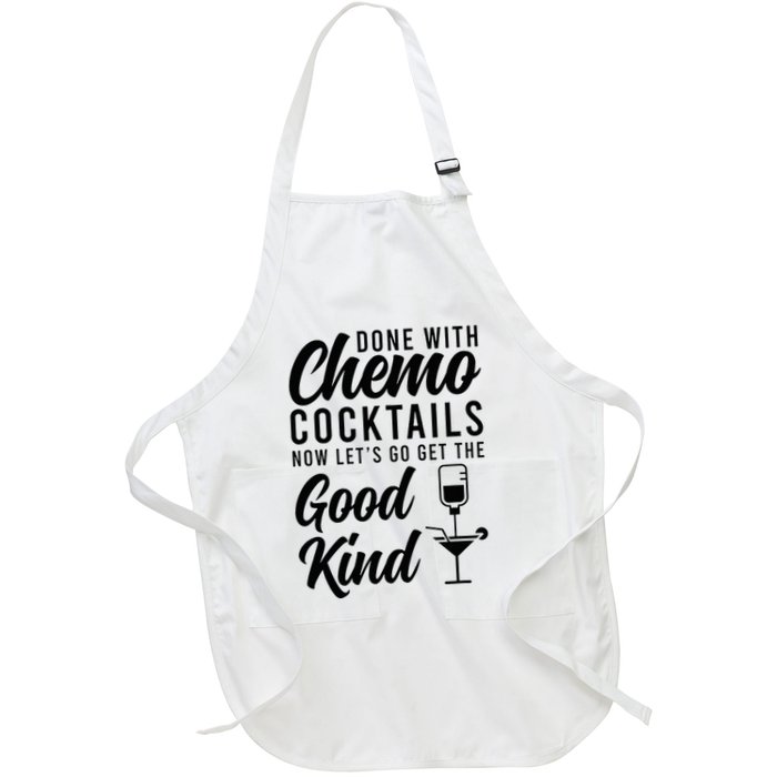 Done With Chemo Survivor Last Day Of Chemo End Of Chemo Apron