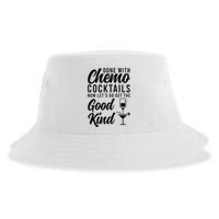 Done With Chemo Survivor Last Day Of Chemo End Of Chemo Sustainable Bucket Hat