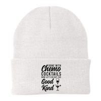Done With Chemo Survivor Last Day Of Chemo End Of Chemo Beanie