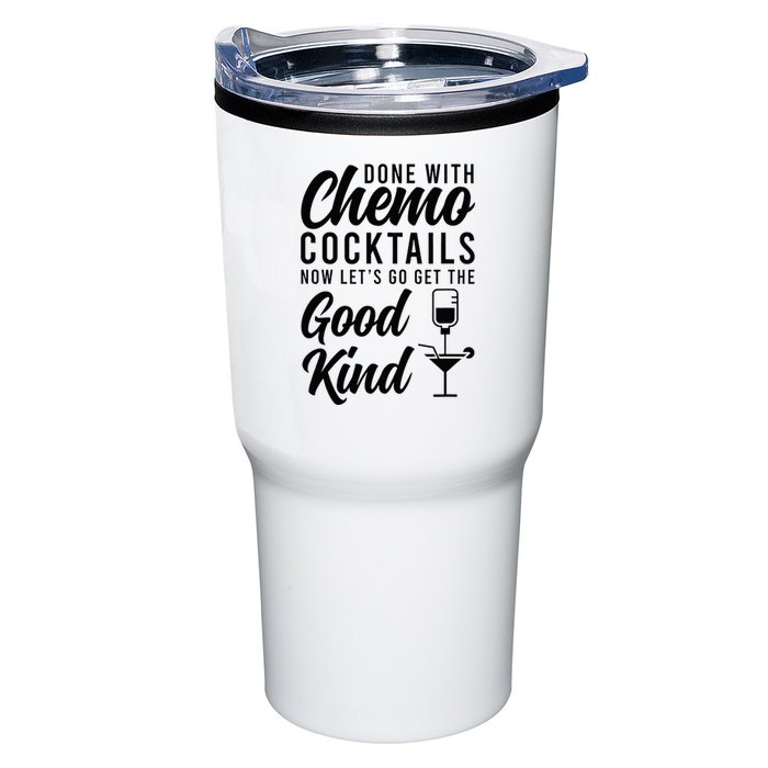 Done With Chemo Survivor Last Day Of Chemo End Of Chemo Tumbler
