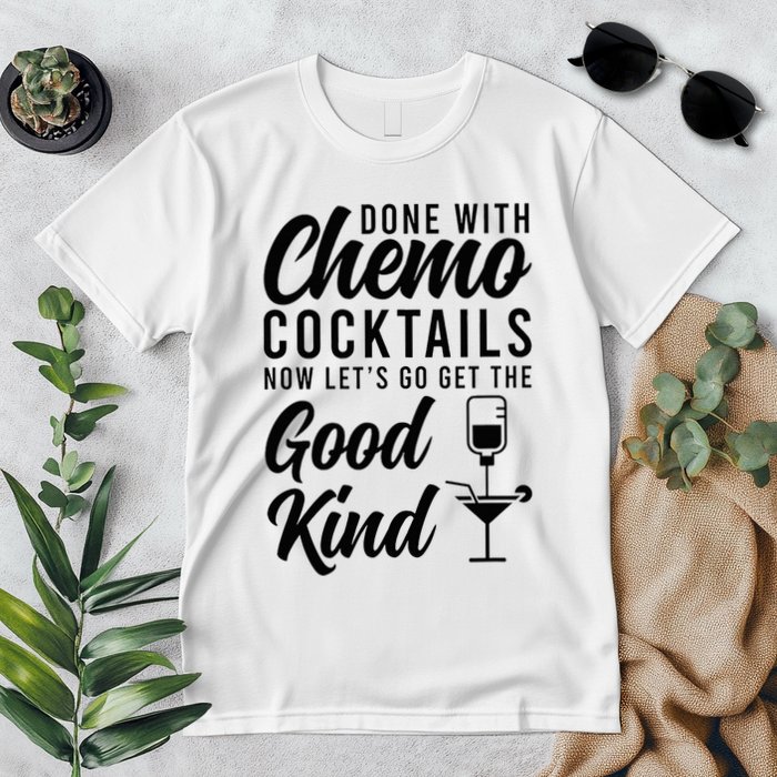 Done With Chemo Survivor Last Day Of Chemo End Of Chemo Premium T-Shirt